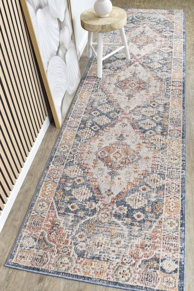 Zircon Light Grey Transitional Hallway Runner