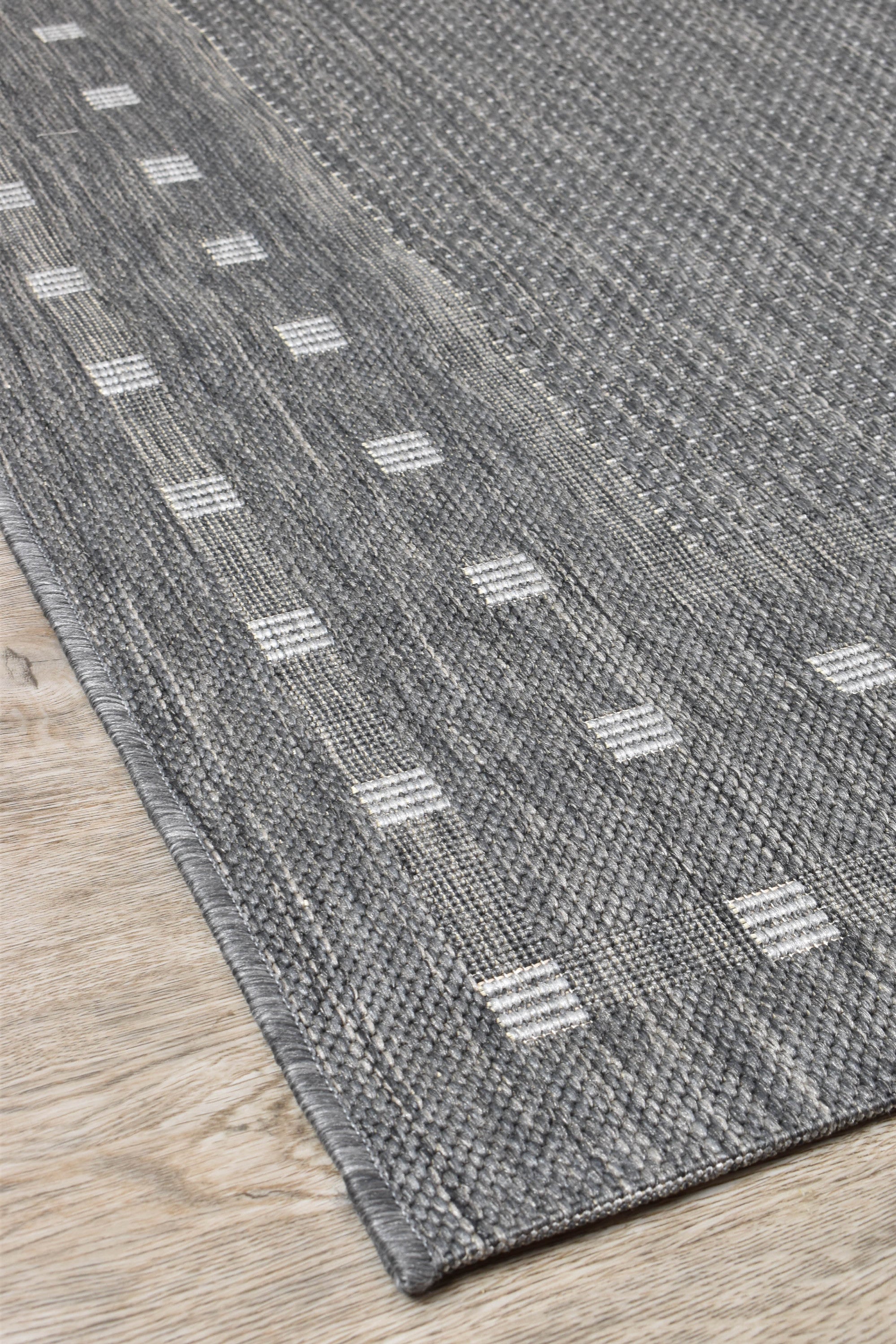 Alba Grey Outdoor Rug