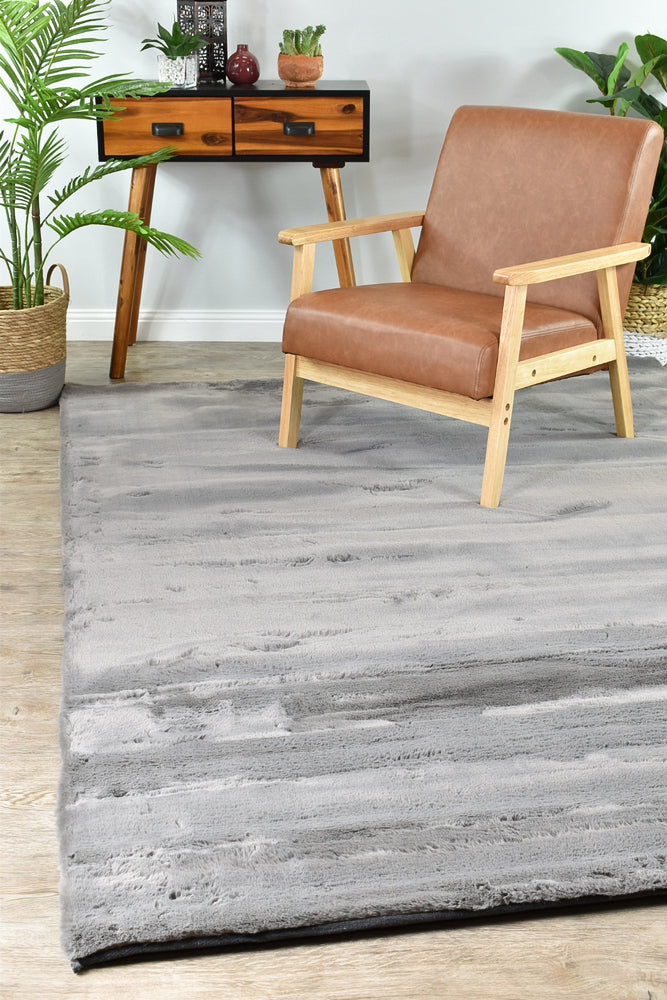 Cobar Shaggy Grey Rug