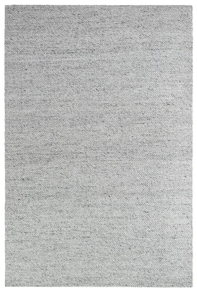 Arvo Ivory Silver Wool Rug