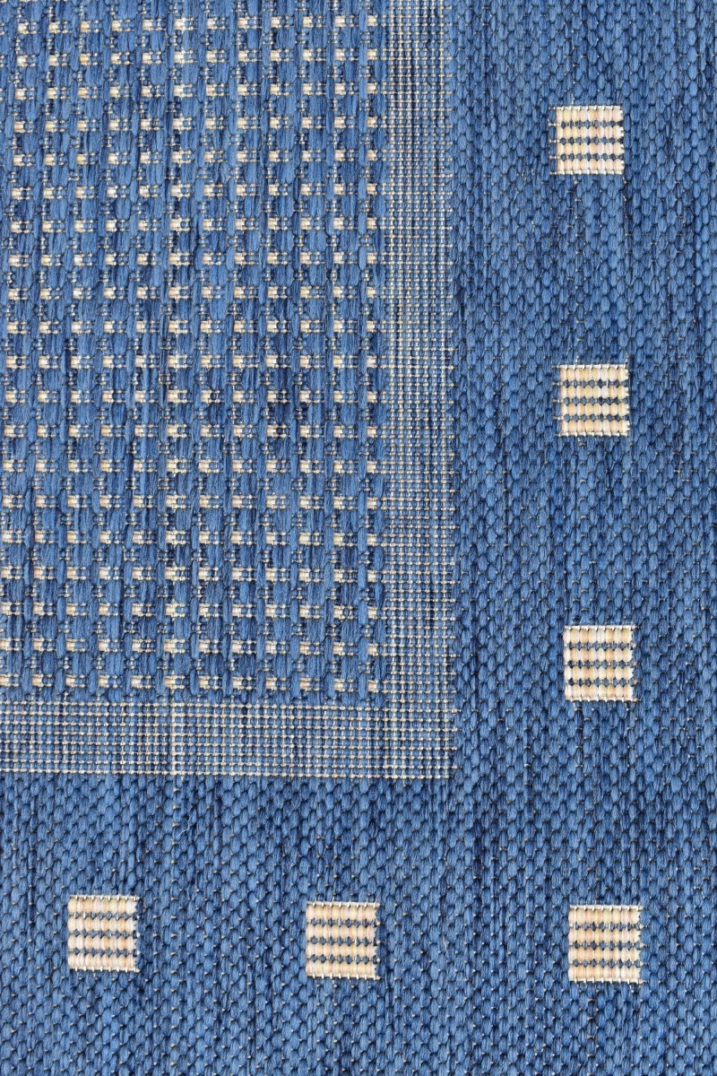 Alba Blue Outdoor Rug