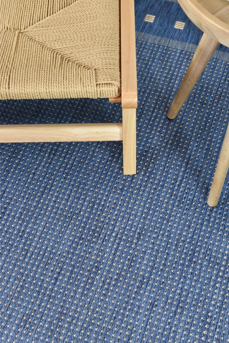 Alba Blue Outdoor Rug