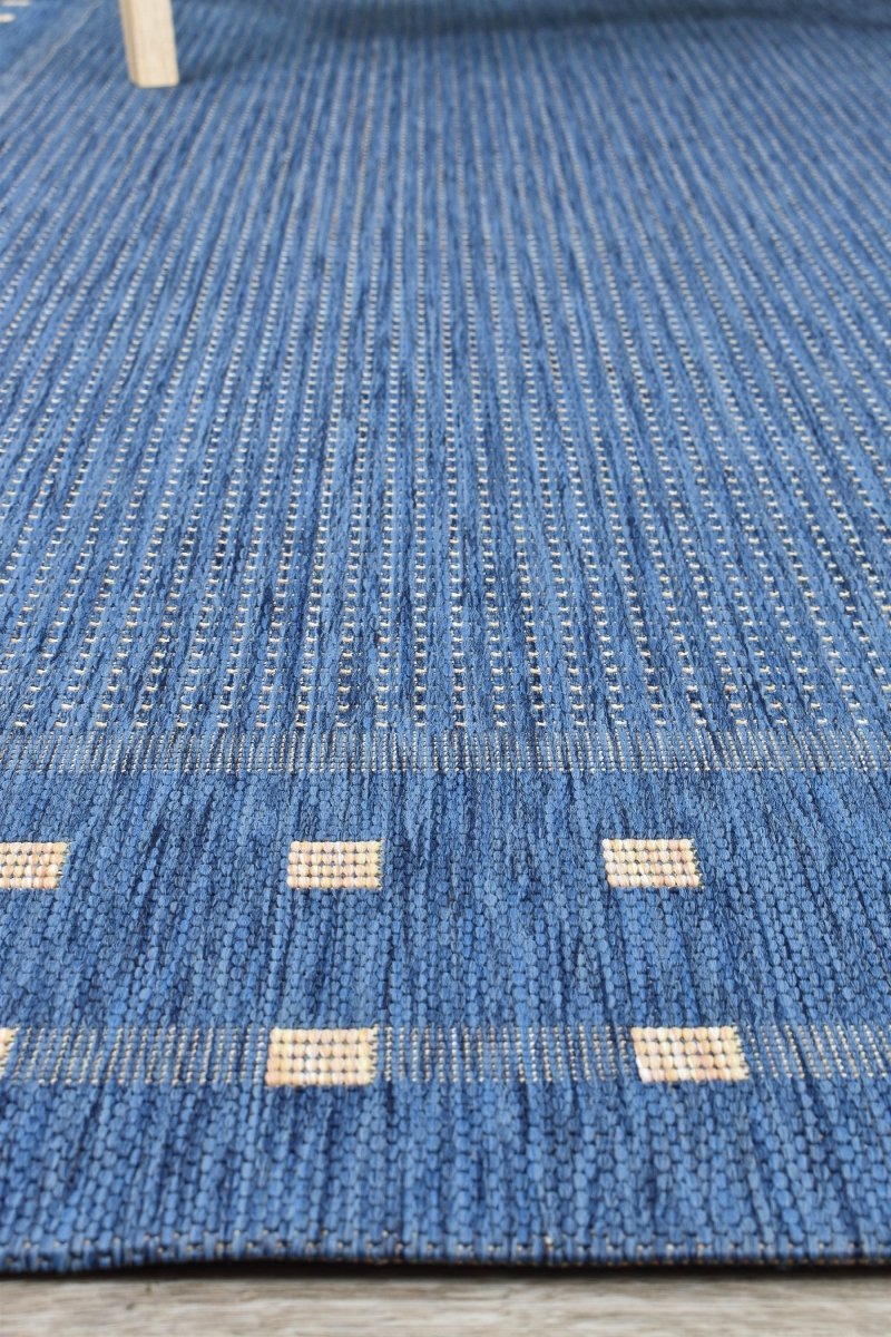 Alba Blue Outdoor Rug