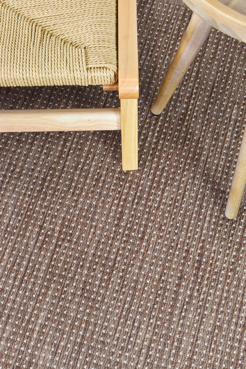 Alba Brown Outdoor Rug