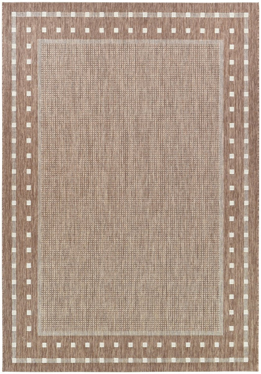 Alba Brown Outdoor Rug