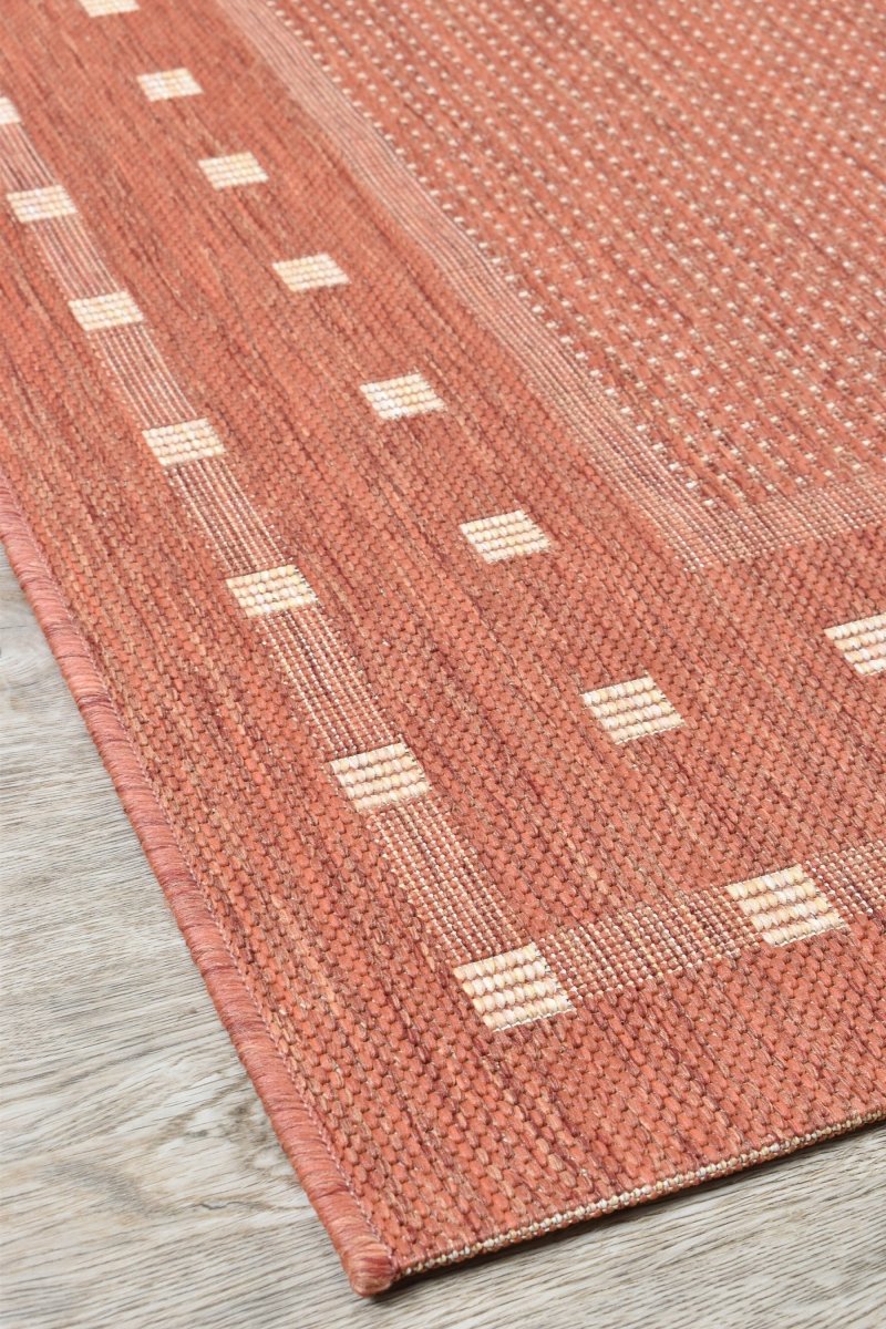 Alba Terracotta Outdoor Rug