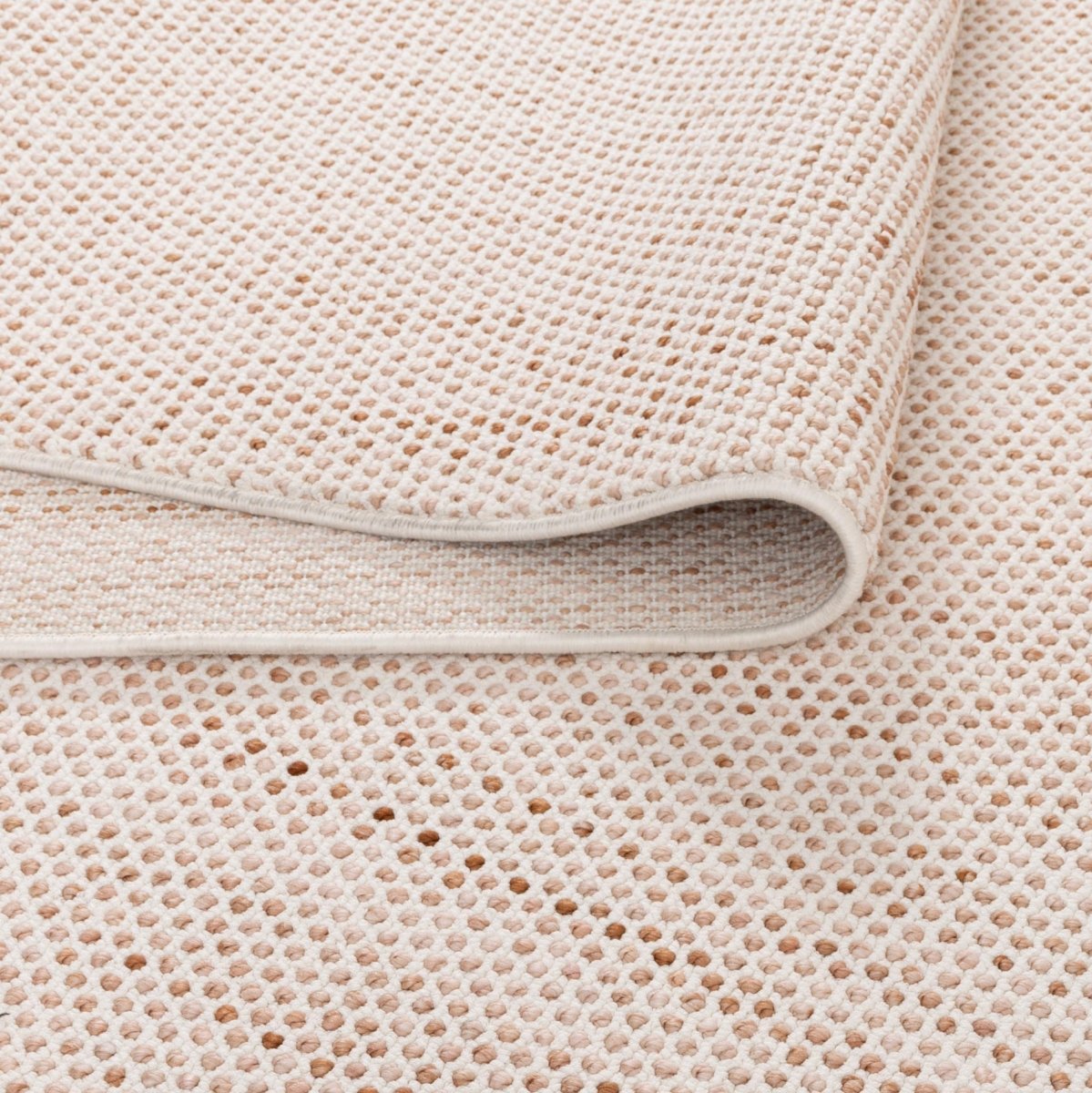 Alira Ivory Pink Loop Rug
