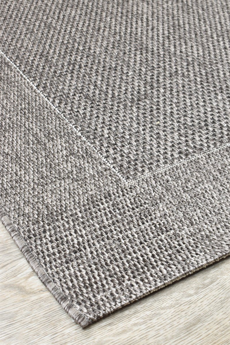 Alison Charcoal Outdoor Rug