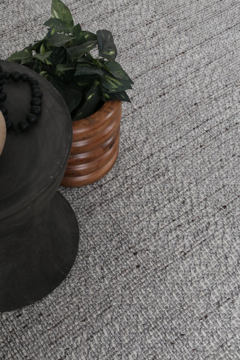 Allure Grey Wool Rug Area Rug | Ruggy