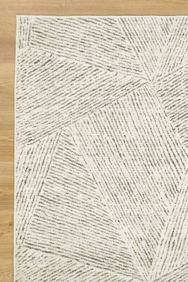 Alpine Monochrome Washable Rug