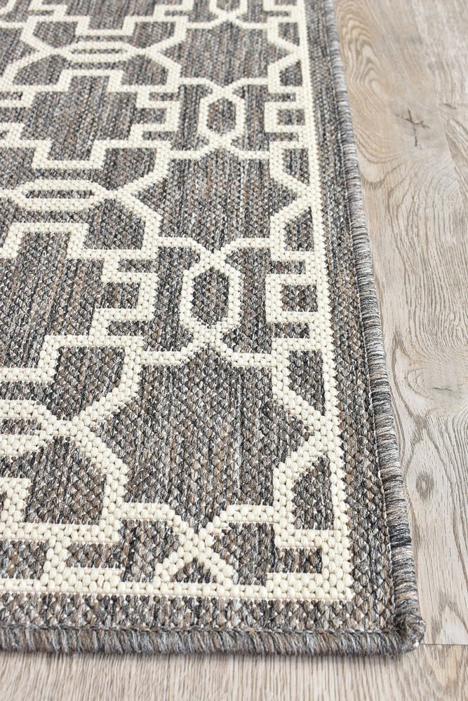 Amara Brown Cream Hallway Runner