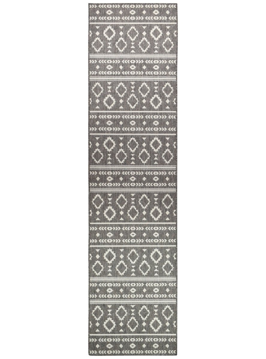 Amara Brown Tribal Outdoor Rug