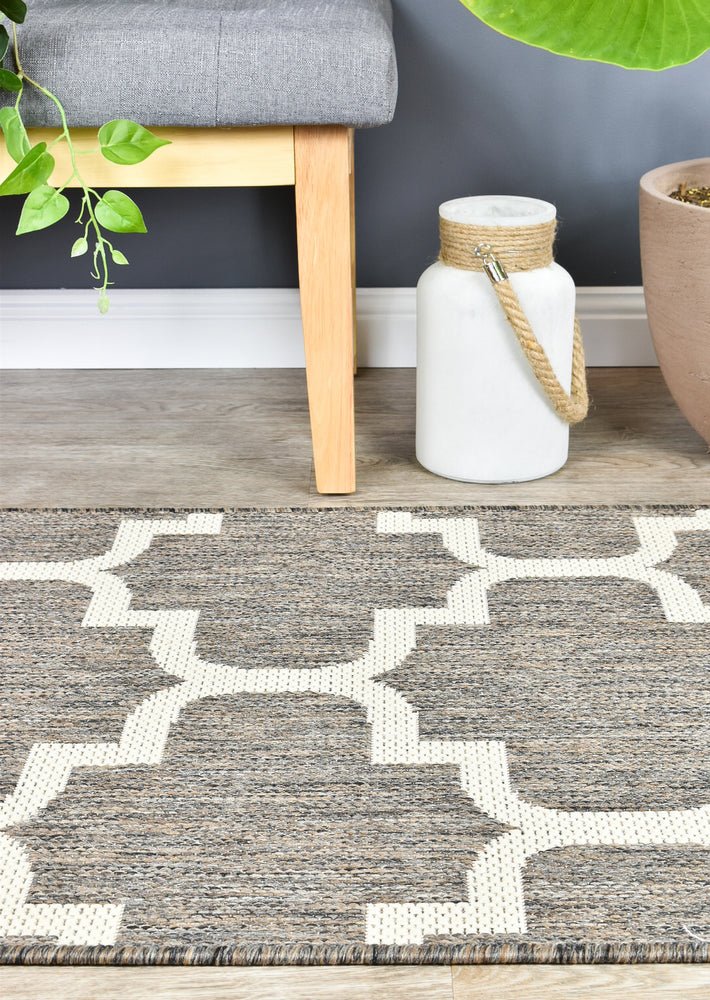 Amara Crown Beige Hallway Runner