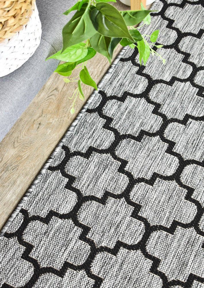 Amara Crown Grey Hallway Runner