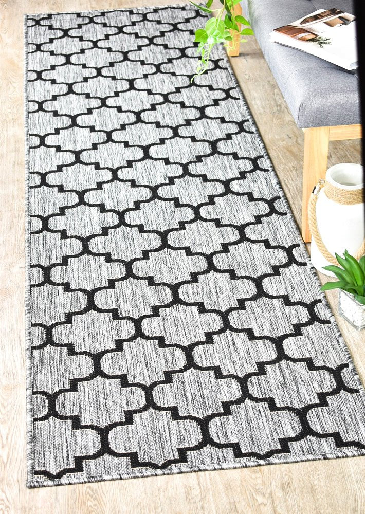 Amara Crown Grey Hallway Runner