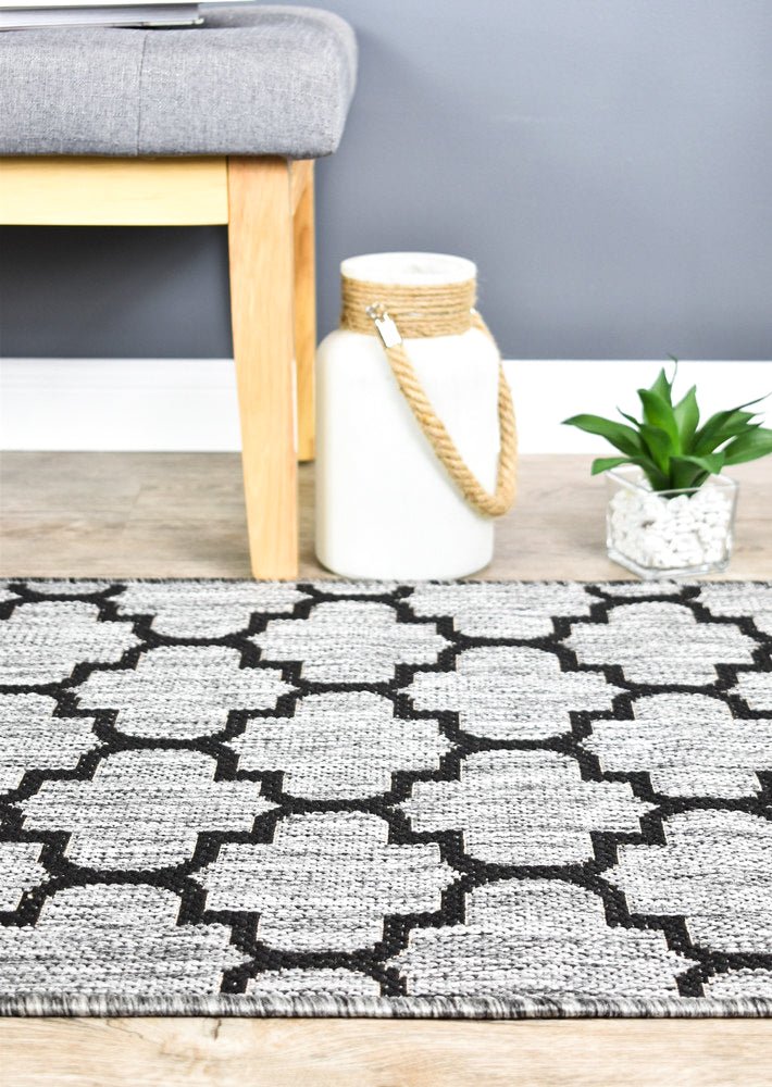 Amara Crown Grey Hallway Runner