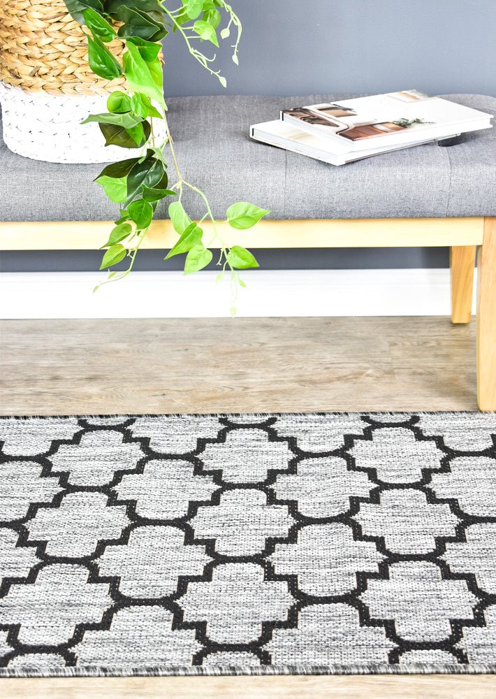 Amara Crown Grey Hallway Runner