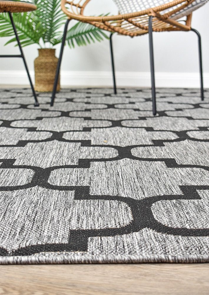 Amara Crown Grey Outdoor Rug