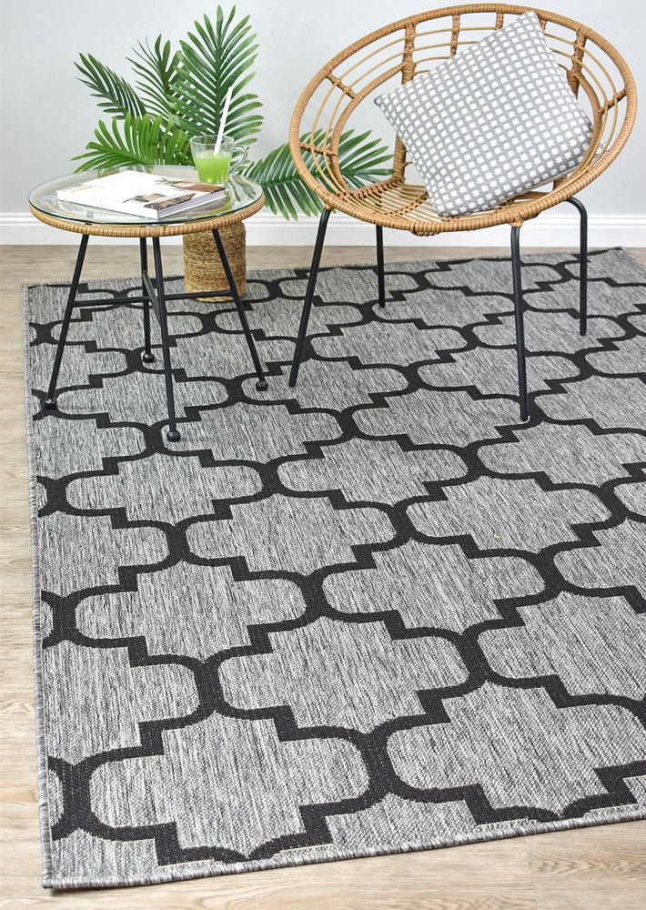 Amara Crown Grey Outdoor Rug