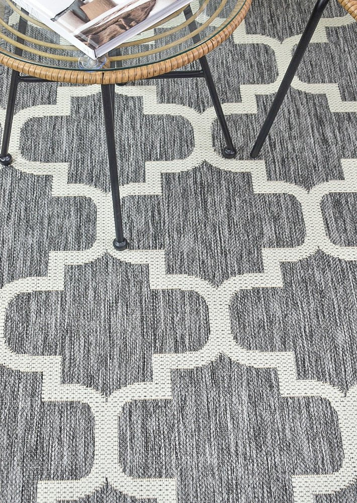 Amara Crown Light Grey Outdoor Rug