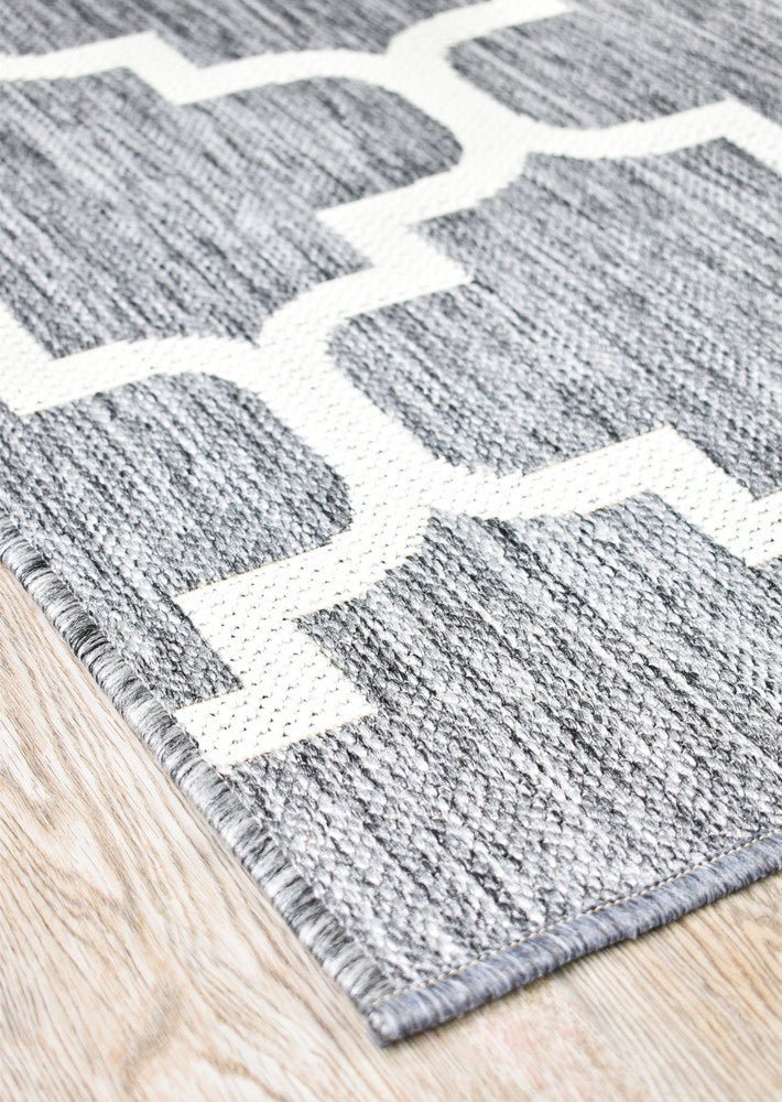 Amara Crown Light Grey Outdoor Rug