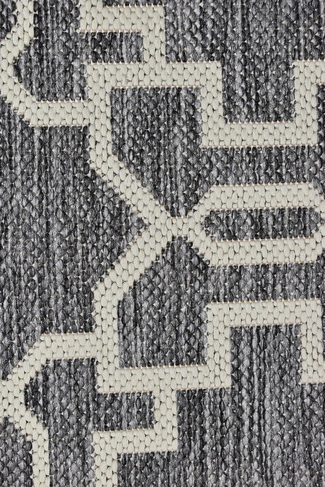 Amara Grey Cream Outdoor Rug