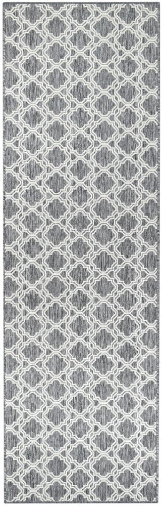 Amara Pani Light Grey Hallway Runner