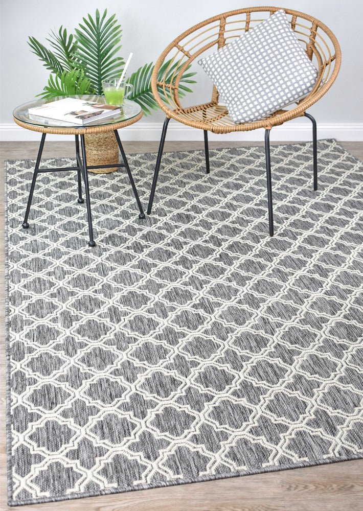 Amara Pani Light Grey Outdoor Rug