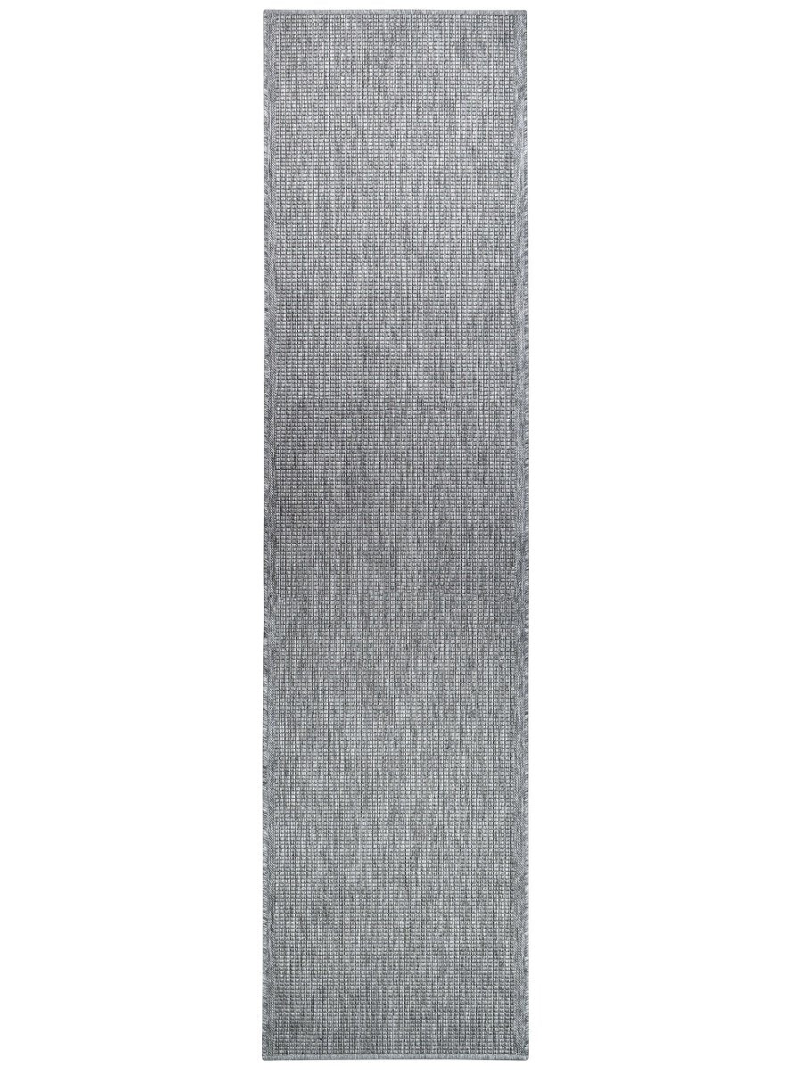 Amara Plain Dark Grey Hallway Runner