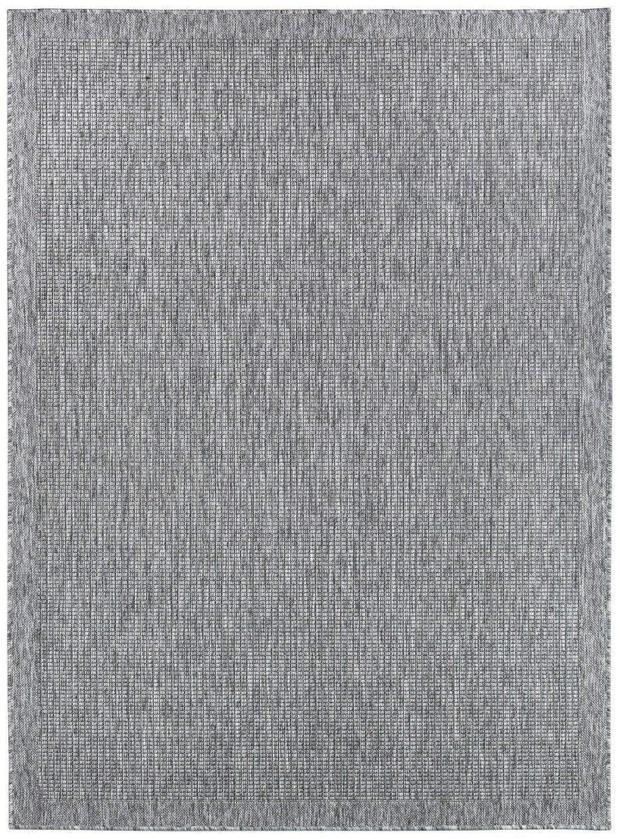 Amara Plain Dark Grey Outdoor Rug