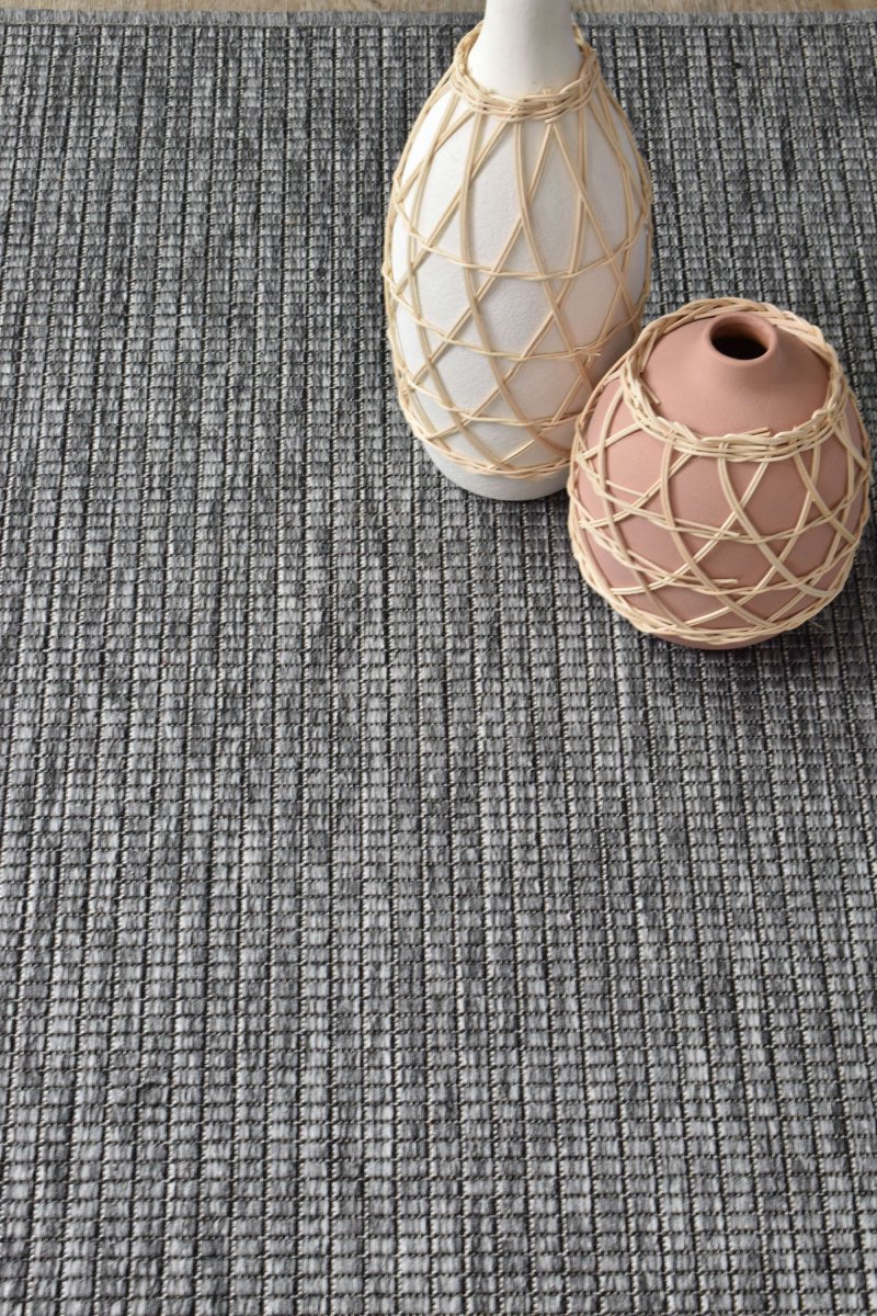 Amara Plain Dark Grey Outdoor Rug