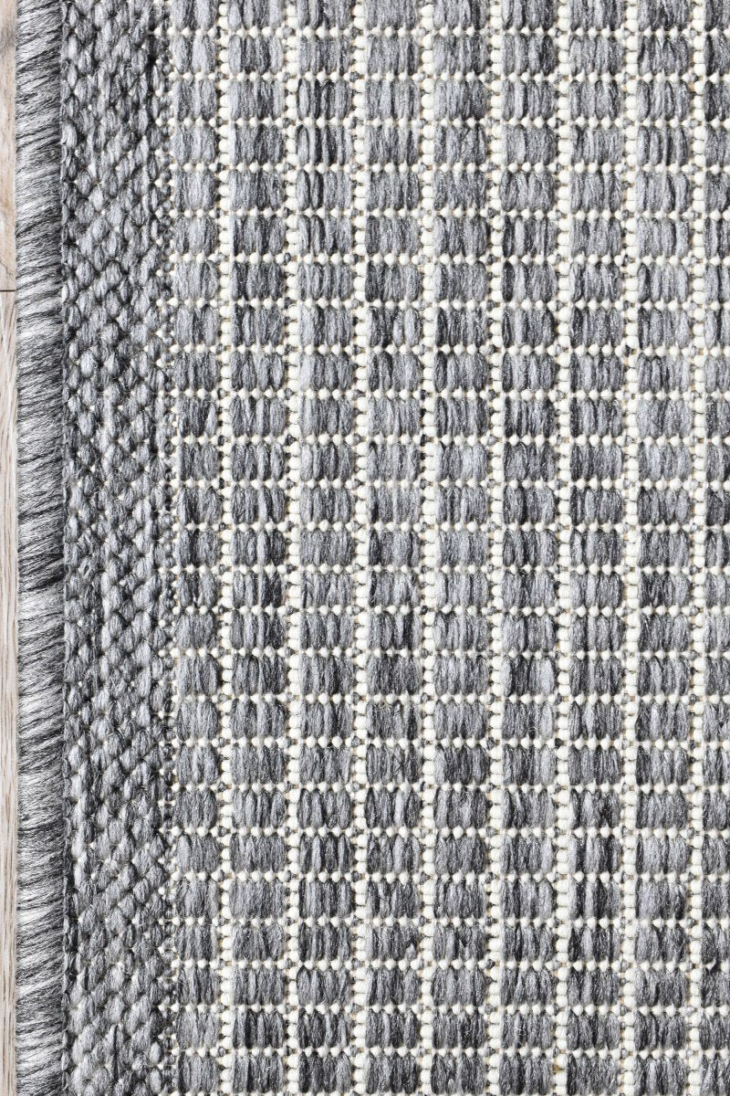 Amara Plain Light Grey Hallway Runner