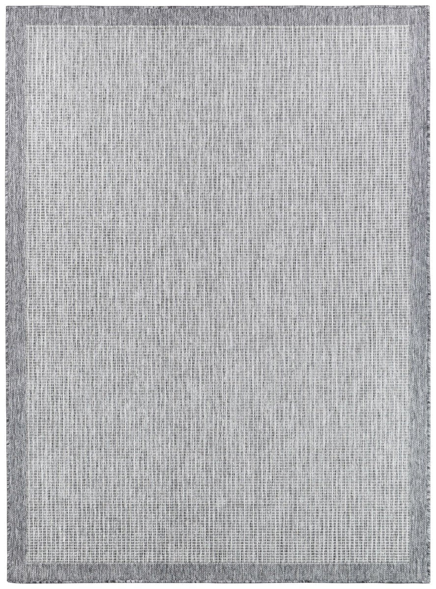 Amara Plain Light Grey Outdoor Rug