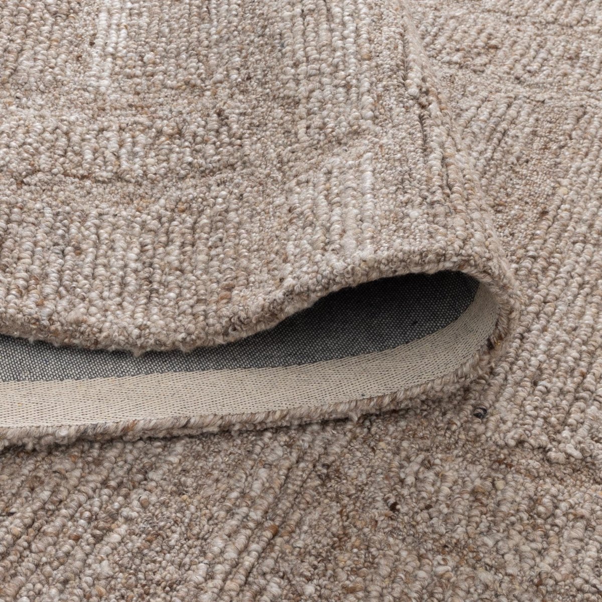 Arana Cocoa Modern Wool Rug