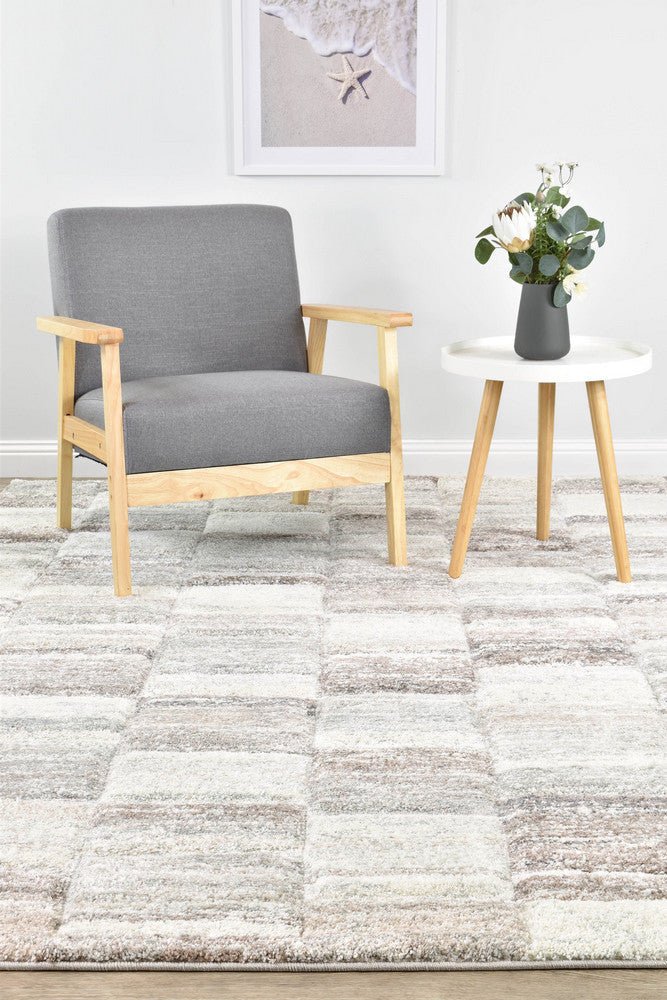 Athens Brick Grey Rug