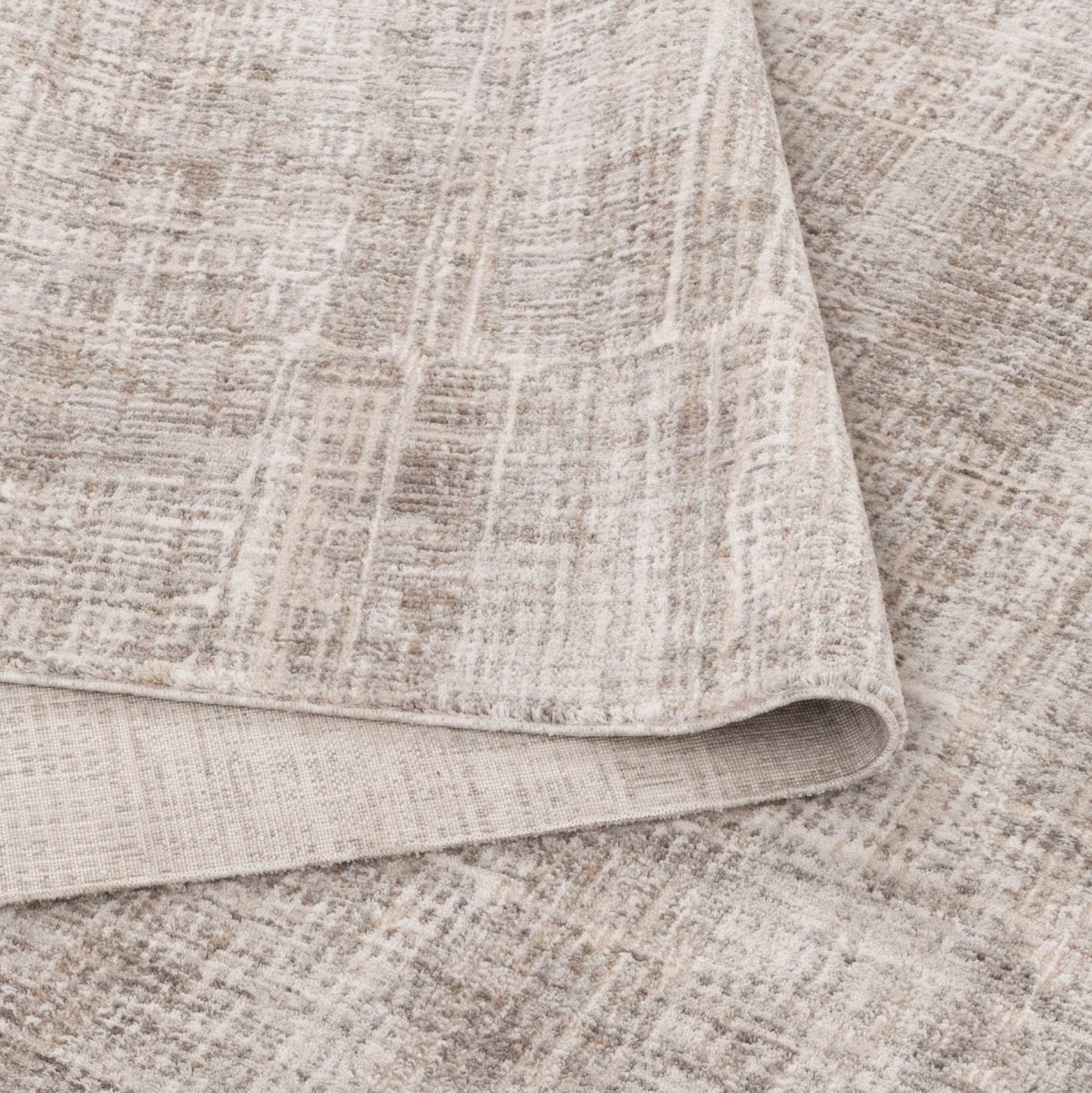 Ayra Beige Abstract Rug