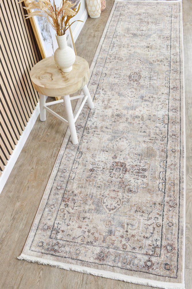 Banksia Warm Taupe Hallway Runner