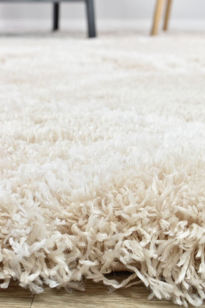 Barra Boho Beige Shaggy Rug