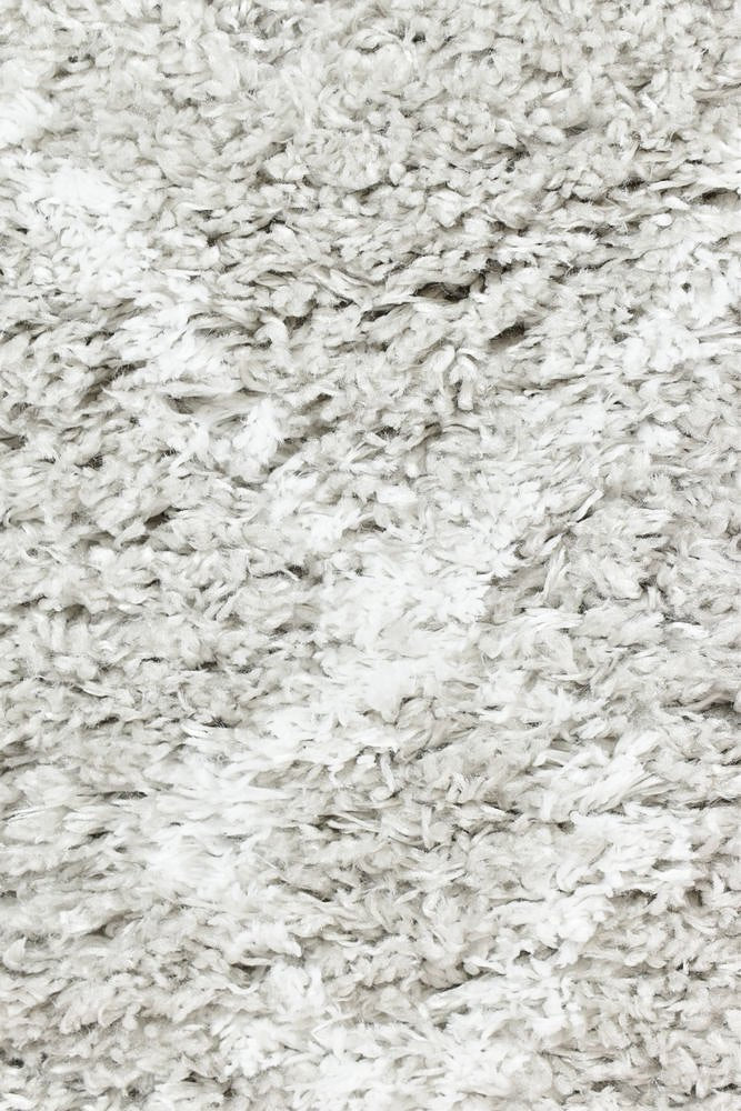 Barra Diamond Grey Shaggy Rug