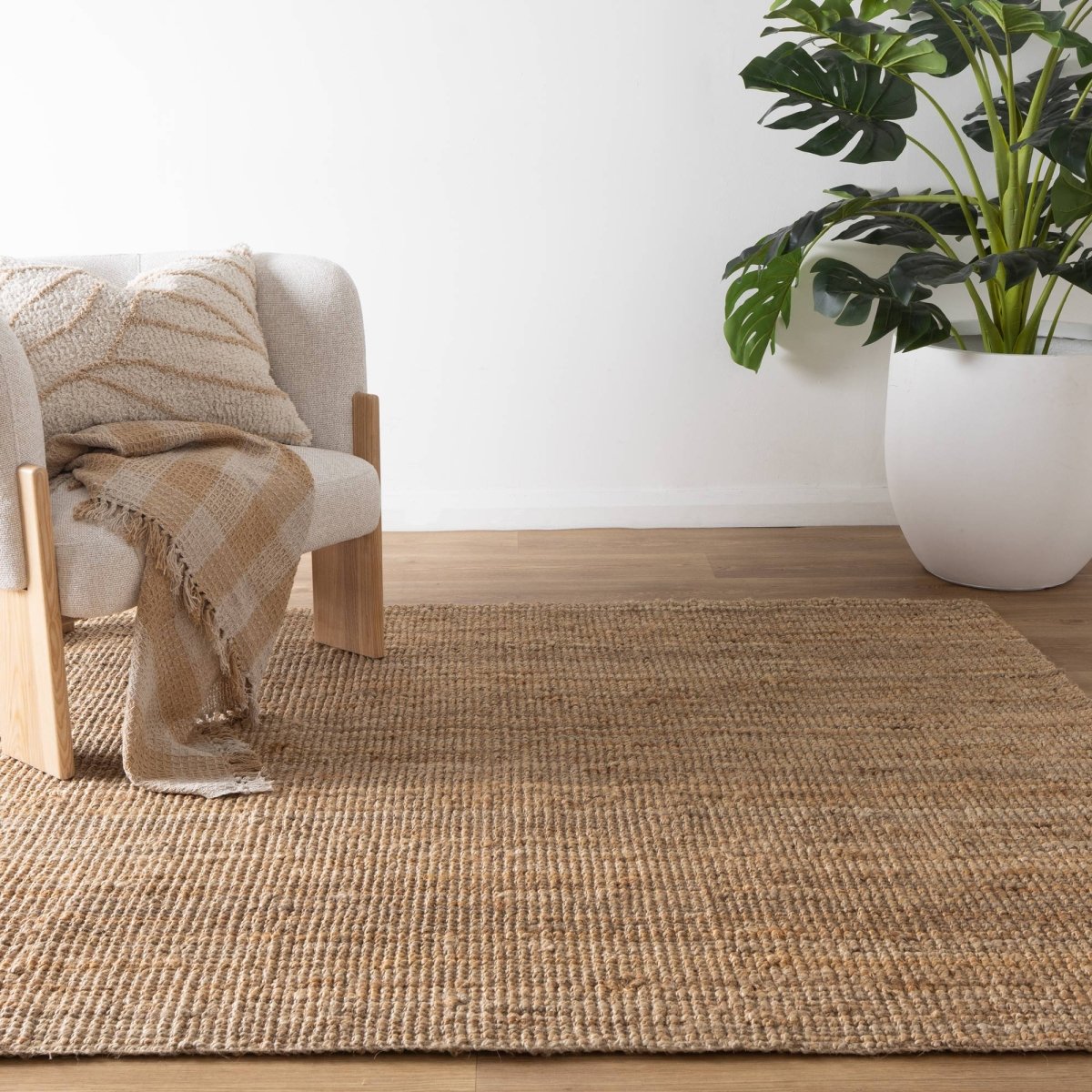 Bobble Natural Jute Rug