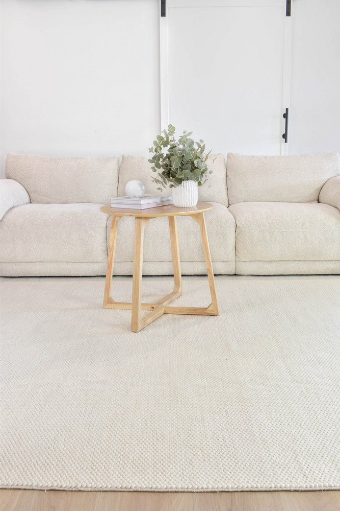 Caladen Cloud Silk Wool Rug