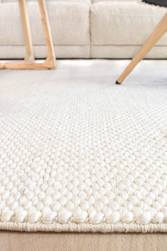 Caladen Cloud Silk Wool Rug