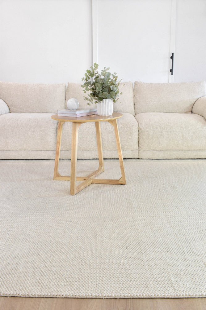 Caladen Cloud Silk Wool Rug