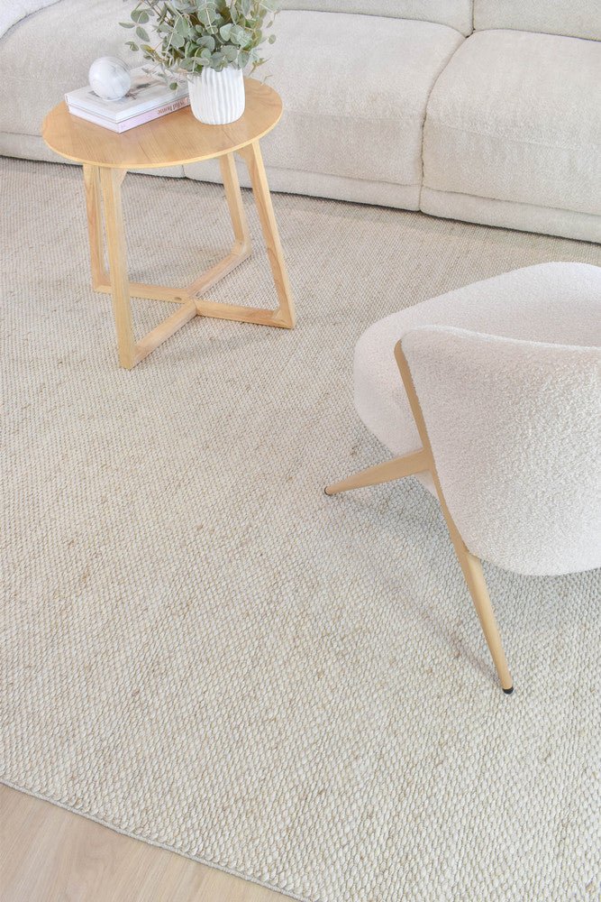 Caladen Earth Linen Wool Rug