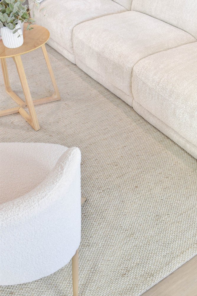 Caladen Earth Linen Wool Rug