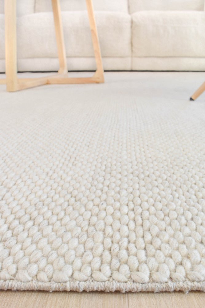 Caladen Pearl Wool Rug