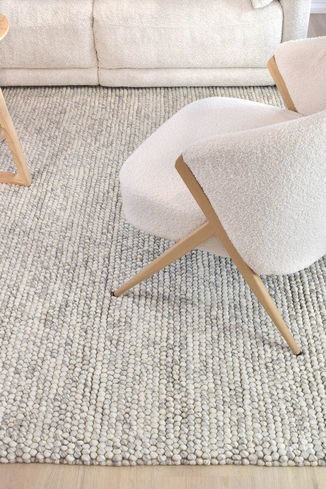 Caladen Silver Mist Wool Rug