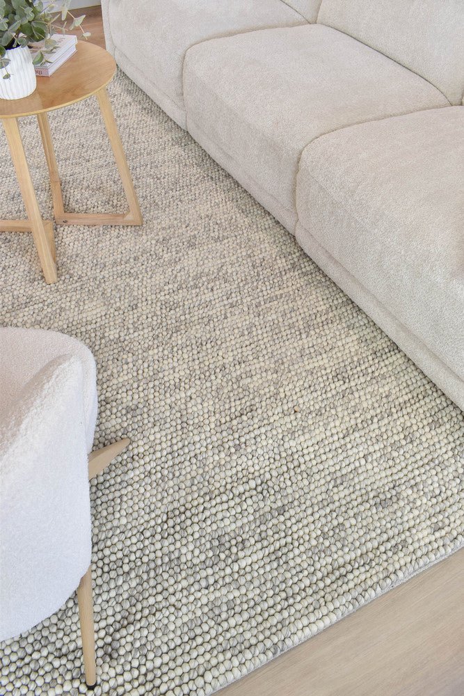 Caladen Silver Mist Wool Rug