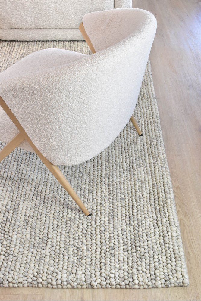 Caladen Silver Mist Wool Rug