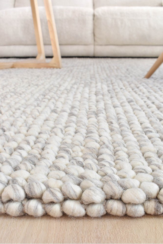 Caladen Silver Mist Wool Rug